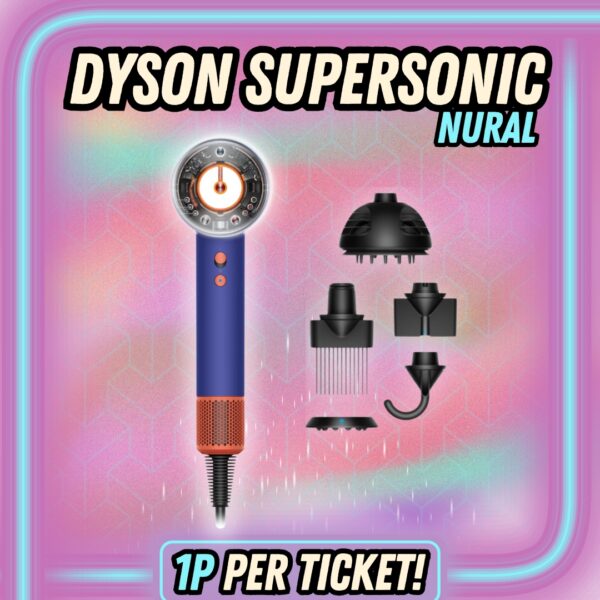 Win A Dyson Supersonic Nural Hair Dryer