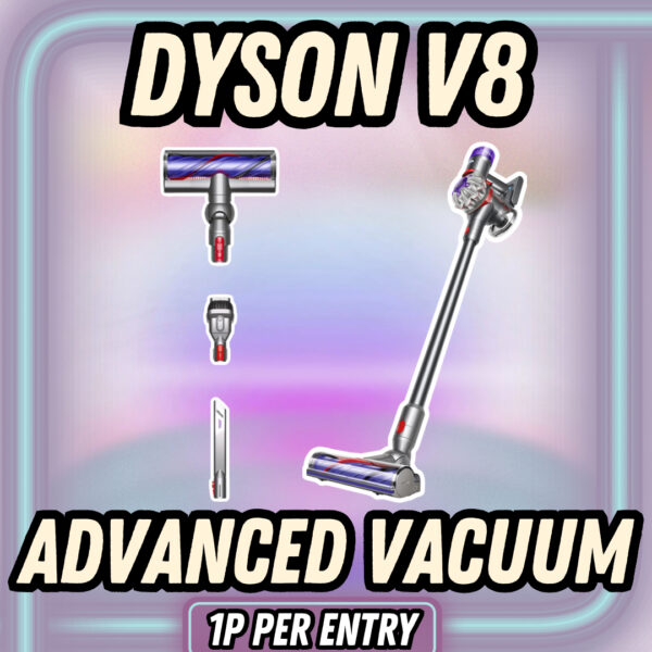 Win A Dyson V8 Vacuum